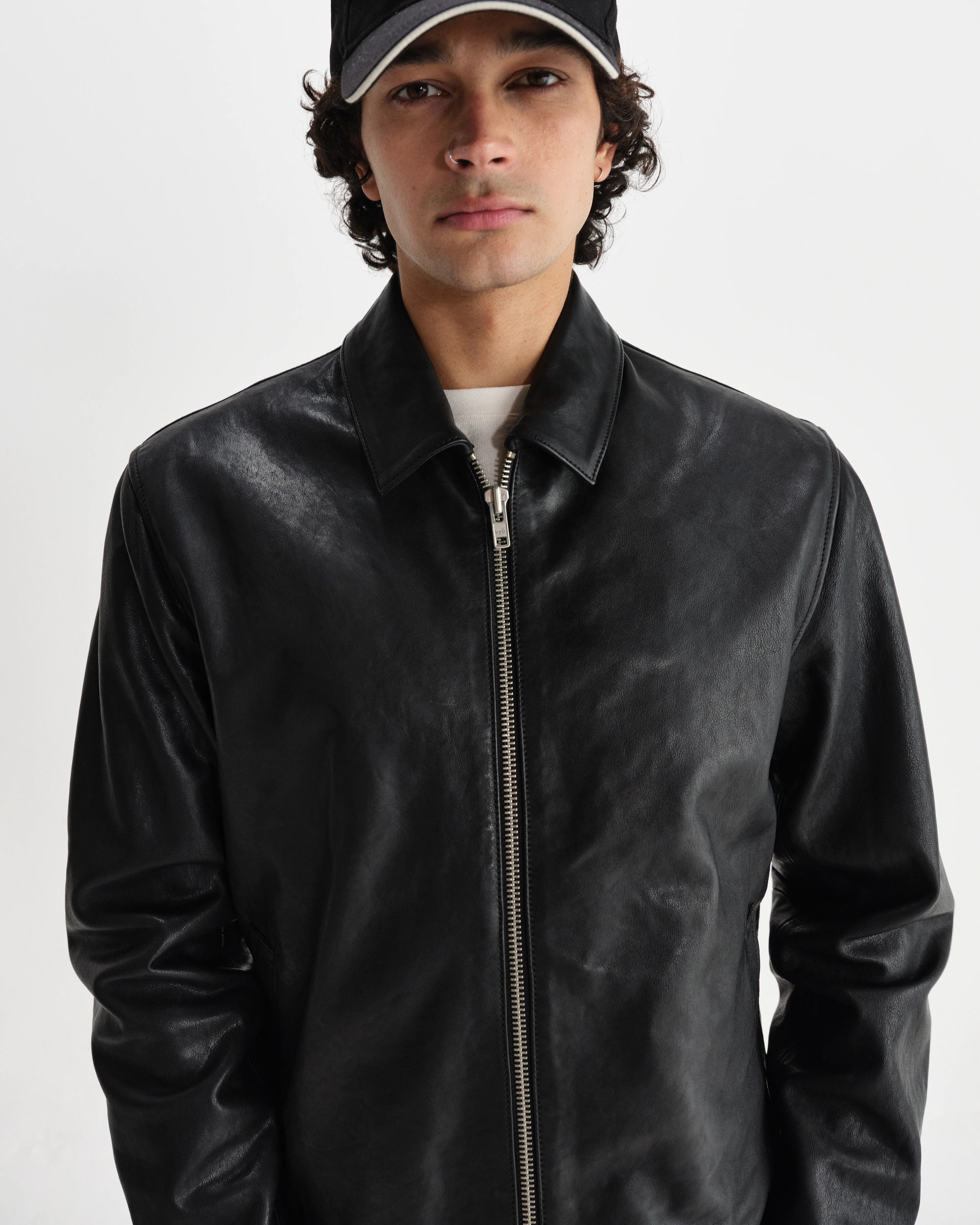 Kendal - Black Leather Jacket - Image 3